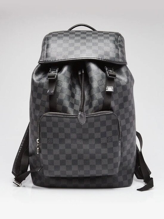 Louis Vuitton Damier Graphite Canvas Zack Backpack Bag main image 4